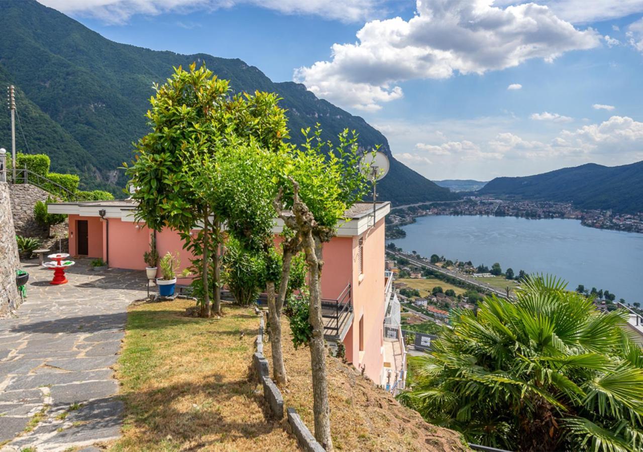Casa Belvedere Rovio Buitenkant foto